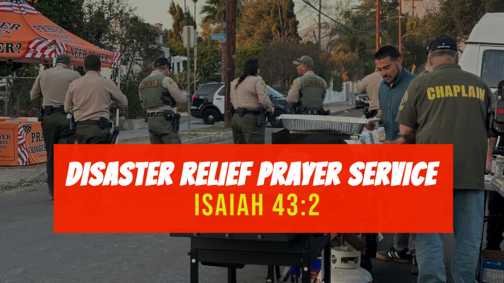 Disaster Relief Prayer Service