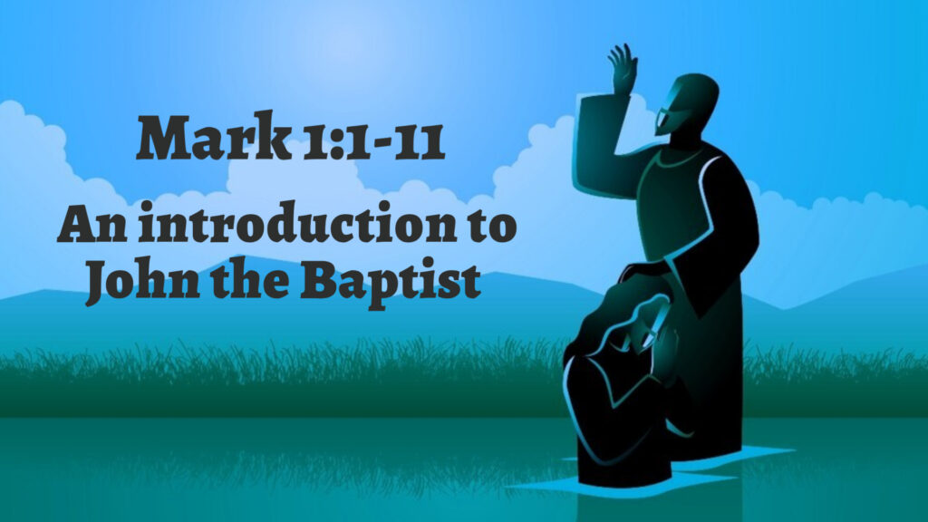 An Introduction to John the Baptist