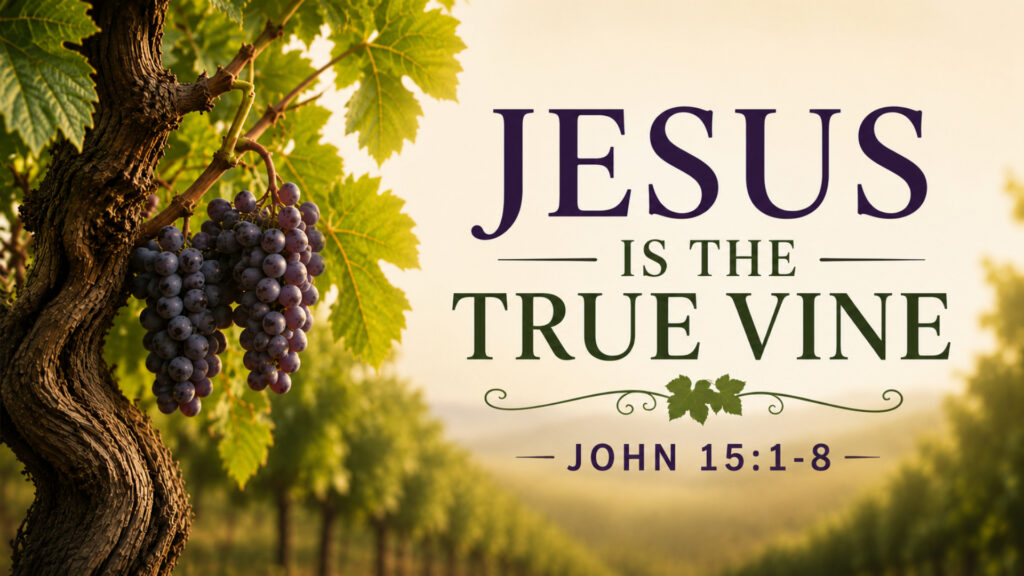 Jesus is the True Vine