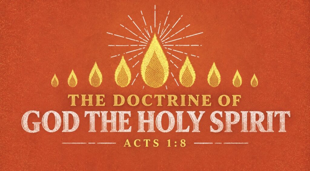 The Doctrine Of God The Holy Spirit!